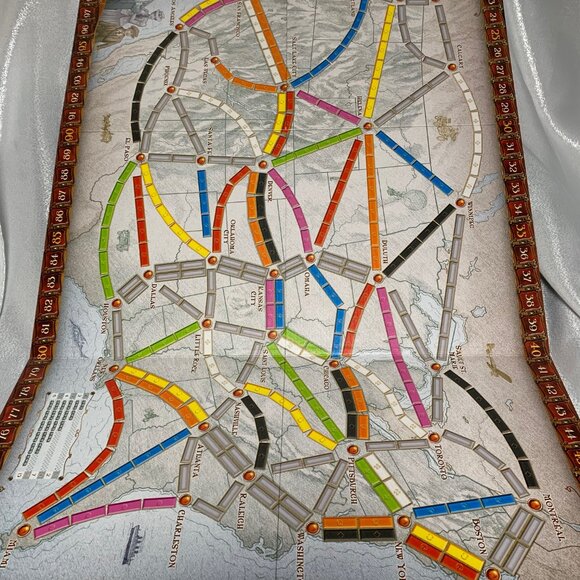 DAYS OF WONDER TICKET TO RIDE BY ALAN R. MOON BOARD GAME - Picture 6 of 7